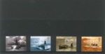 Royal mail mint stamps (2 sets) - R. N. submarine service centenary - (4 stamps in each set); 35688