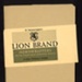 Packet of newswrappers (7) - "Lion brand" with strip-easy opening device; 6033 Packet of newswrappers (7) - "Lion brand" with strip-easy opening device; 6033