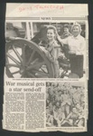 Press cutting - "War musical gets a Star send off" - Vera Lynn & E.N.S.A.; 2856 Press cutting - "War musical gets a Star send off" - Vera Lynn & E.N.S.A.; 2856