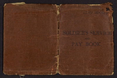 Soldier's service and pay book issued to a Charles Cryer from Malton ; 78835