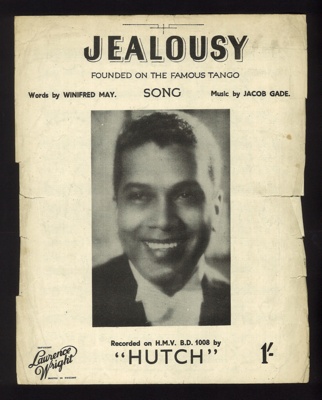 Sheet Music - "Jealousy" by Winifred May & Jacob Gade - 1942; 1/01/1942; 6268