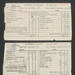 Income tax assessment 1944-1945 & national health & pensions contribution card - Cpl John Stephenson R.A.F.; 34398