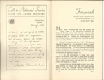 Information booklet - "National Service" - 1939; 1/01/1939; 36244