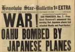 Honolulu Star-bulletin 07/12/1941 - "War - Oahu bombed by Japanese planes"; 7/12/1941; 9648