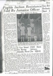 Copy of newspaper clipping re: H.M.S. Jamaica in action off Inchon Korea 1950; 1/01/1950; 25266