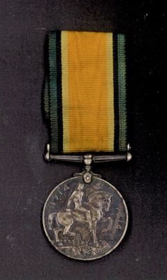 Medal - British War Medal 1914 - 1918 - Belonging to Cpl Thomas Wheatley, 17251; 77923