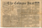 Post WW1 army newspaper - "The Cologne Post" 31/03/1919 - Issue no: 1 - "Bolshevist Defeat in Russia"; 31/03/1919; 36539 Post WW1 army newspaper - "The Cologne Post" 31/03/1919 - Issue no: 1 - "Bolshevist Defeat in Russia"; 31/03/1919; 36539