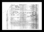 Release Leave Certificate stamped POW 250 Eden Camp. 14231956 Pte Thomas Holmes 14/03/1947; 10015 Release Leave Certificate stamped POW 250 Eden Camp. 14231956 Pte Thomas Holmes 14/03/1947; 10015