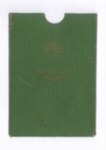 Identity Card holder (green) - "National Registration Act 1939"; 36493