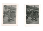 Photographs (2) - Women's Land Army girls Miss Hettie Martha Marston (left) & Miss violet Emily Marston (right); 36641 Photographs (2) - Women's Land Army girls Miss Hettie Martha Marston (left) & Miss violet Emily Marston (right); 36641