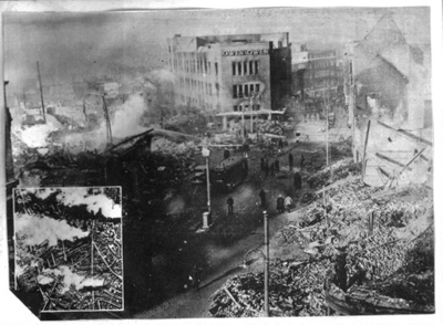 Copy of photograph - Central Coventry in ruins after Blitz - November 1940 ; 1/11/1940; 9030
