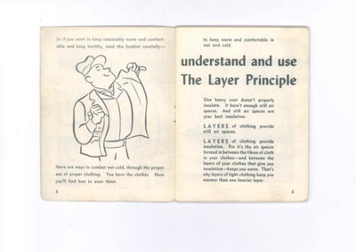 Copy of U.S. information booklet - "Cold facts for keeping warm" - Korea - 1951; 1/01/1951; 34902 Copy of U.S. information booklet - "Cold facts for keeping warm" - Korea - 1951; 1/01/1951; 34902