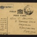 Field service post card - army form A2042 - R.A.F. form 1929 - sent to Miss C. Bellass - Manchester - 06/02/1940; 6/02/1940; 2096 Field service post card - army form A2042 - R.A.F. form 1929 - sent to Miss C. Bellass - Manchester - 06/02/1940; 6/02/1940; 2096