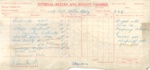 R.A.F. form 675 (3) - "Internal Return & Receipt Voucher" & manuscript receipt for R.A.F. issue clothing & personal equipment; 38022