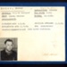 German P.O.W. record card - Michael Meier - Rumanian - Dob 18/01/1921; 6595