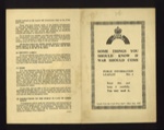 Civil Defence information leaflet no: 1 - "Some things you should know if war should come" - July 1939; 1/07/1939; 5263 Civil Defence information leaflet no: 1 - "Some things you should know if war should come" - July 1939; 1/07/1939; 5263