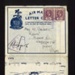 R.A.F. air mail letter - from Cpl A. Calvert 637731 R.A.F. - Ceylon - Christmas 1942; 25/12/1942; 2694