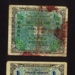Bank notes (2) - German occupation currency - eine mark (1) & funfzig pfennig (1) - 1944; 1/01/1944; 7582