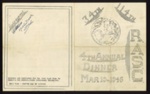 Menu- '4th annual dinner' mar 19th 1945' R.A.S.C. ; 78860