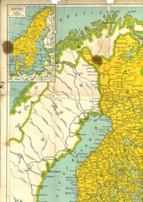 Map - War Map no: 4 - Finland; 27770 Map - War Map no: 4 - Finland; 27770