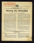 Leaflet - "Beating the invader" - Ministry of Information - May 1941; 1/05/1941; 6848