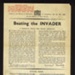 Leaflet - "Beating the invader" - Ministry of Information - May 1941; 1/05/1941; 6848 Leaflet - "Beating the invader" - Ministry of Information - May 1941; 1/05/1941; 6848
