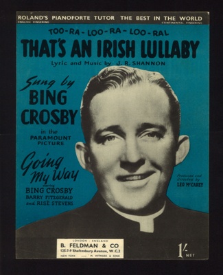 Sheet Music - "Too-ra-loo-ra-lool-ral - That's an Irish Lullaby" by J.R. Shannon - 1913; 1/01/1913; 6171 Sheet Music - "Too-ra-loo-ra-lool-ral - That's an Irish Lullaby" by J.R. Shannon - 1913; 1/01/1913; 6171
