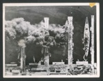 Photograph - aerial view of scuttled French fleet at Toulon harbour - 16/12/1942; 16/12/1942; 2610