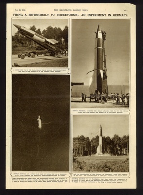 Picture - "A panorama of Portsmouth harbour" - from the Illustrated London News - 20/10/1945; 20/10/1945; 30325