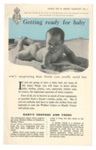 Make do and mend leaflet no: 1 - "Getting ready for baby" - Board of Trade; 37350