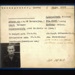 German P.O.W. record card - Ludwig Ehrengruber - Rumanian - Dob 01/05/1922; 6619