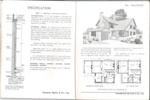 Booklet showing designs of houses & homes built by Thompson Bayliss & Co - Rainham - Essex; 36331
