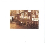 Reproduction post card - London 1915 - recruitment march - King's Royal rifle Corps; 1/01/1915; 34905 Reproduction post card - London 1915 - recruitment march - King's Royal rifle Corps; 1/01/1915; 34905