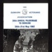 Programme - Dunkirk Veterans Association - 28th annual Pilgrimage to Dunkirk - 28/05/1983; 28/05/1983; 7655