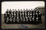 Correspondence - photographs - blazer badge & St. Christopher - property of Vincent Salt crew member on "H.M.S. Glorious"; 7646