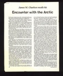 Magazine article - "Encounter with the Arctic" by James M. Charlton - voyage of "H.M.S. Somali" - 1941; 1/01/1941; 30326 Magazine article - "Encounter with the Arctic" by James M. Charlton - voyage of "H.M.S. Somali" - 1941; 1/01/1941; 30326