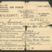 R.A.F. form 1873 - omnibus warrant - R.A.F. Perton - Cpl Bland R.A.F. - 08/09/1943; 8/09/1943; 2000 R.A.F. form 1873 - omnibus warrant - R.A.F. Perton - Cpl Bland R.A.F. - 08/09/1943; 8/09/1943; 2000