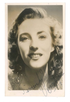 Portrait photograph - autographed by Vera Lynn; 36486 Portrait photograph - autographed by Vera Lynn; 36486