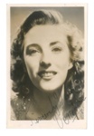 Portrait photograph - autographed by Vera Lynn; 36486