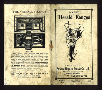 Catalogue no: 342 - patent "Herald" ranges - May 1934; 5/01/1934; 6298