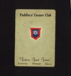 Membership card - "Puddlers' corner club" - Guards Division H.Q. Sergeants' mess - August 1946; 1/08/1946; 7418 Membership card - "Puddlers' corner club" - Guards Division H.Q. Sergeants' mess - August 1946; 1/08/1946; 7418