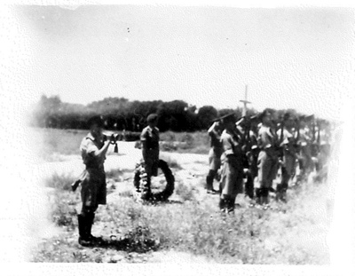 Photographs (7) - Palestine - Haifa Docks - Guardsman D. Howlett - killed in Palestine; 37904