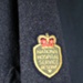 St John ambulance overcoat. Sergeant's stripes and post 1953. insignia to sleeves - National Hospital Service reserve; 70079