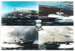 Print with various copies - Coastal Forces Veterans Association - 25 years - shows: mgb 647 - bpb 13 - bpb 440; 36456 Print with various copies - Coastal Forces Veterans Association - 25 years - shows: mgb 647 - bpb 13 - bpb 440; 36456