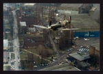 Photograph (colour) - Spitfire MK V ab910 - R.A.F. 457 squadron - airborne over Cranfield College of Aeronautics; 6350