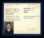 German P.O.W. record card - Peter Lukacs - Hungarian - Dob 21/02/1926; 6588