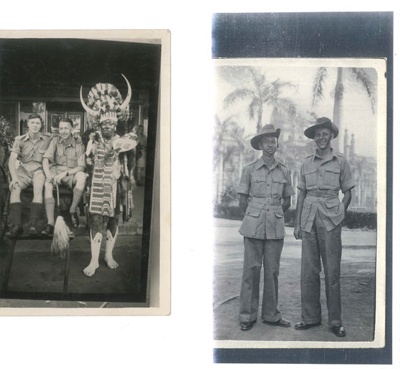 Photographs (3) - Pte N.S. Fryer & army colleagues in Burma & Thailand; 36502 Photographs (3) - Pte N.S. Fryer & army colleagues in Burma & Thailand; 36502