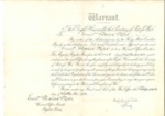 Certificate of appointment to rank of warrant officer class II - Ernest Frederick Taylor - 26/09/1928; 26/09/1928; 34886 Certificate of appointment to rank of warrant officer class II - Ernest Frederick Taylor - 26/09/1928; 26/09/1928; 34886