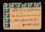 Envelope - addressed to P.O.W. Roth Wilhelm - Eden Camp - Old Malton - from Romania; 5340