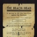 German propaganda leaflet - "Beach head - death's head !" - German attempt to berate ANZIO landings - 1944; 1/01/1944; 2198